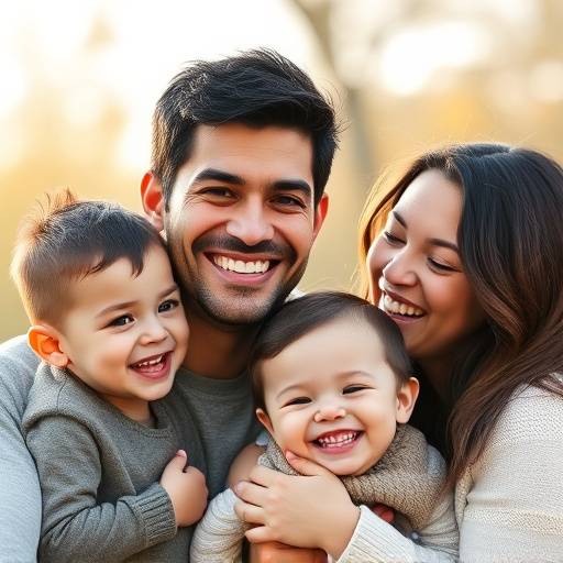 Foto de Carlos sorrindo, cliente satisfeito com o ensaio fotográfico de família